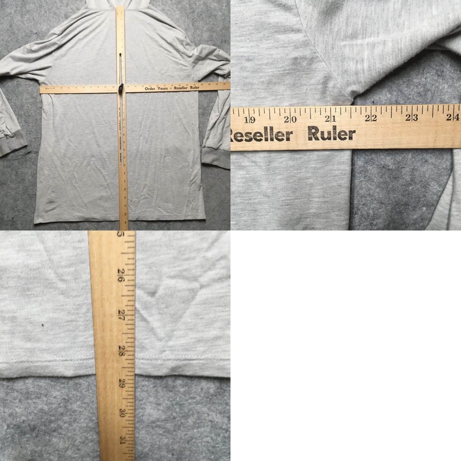 Vintage 2UNDR Hooded Shirt Mens XL Gray CC OF BIRMINGHAM ALABAMA Golf Tee Performance First Layer Size US XL / EU 56 / 4 - 9 Thumbnail