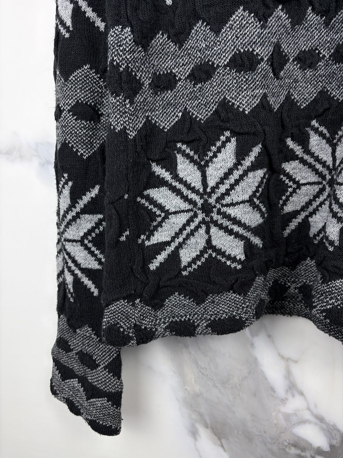 Raf Simons AW03 Raf Simons Closer Nordic Snowflake Winter Knit Sweater Size US S / EU 44-46 / 1 - 4 Thumbnail
