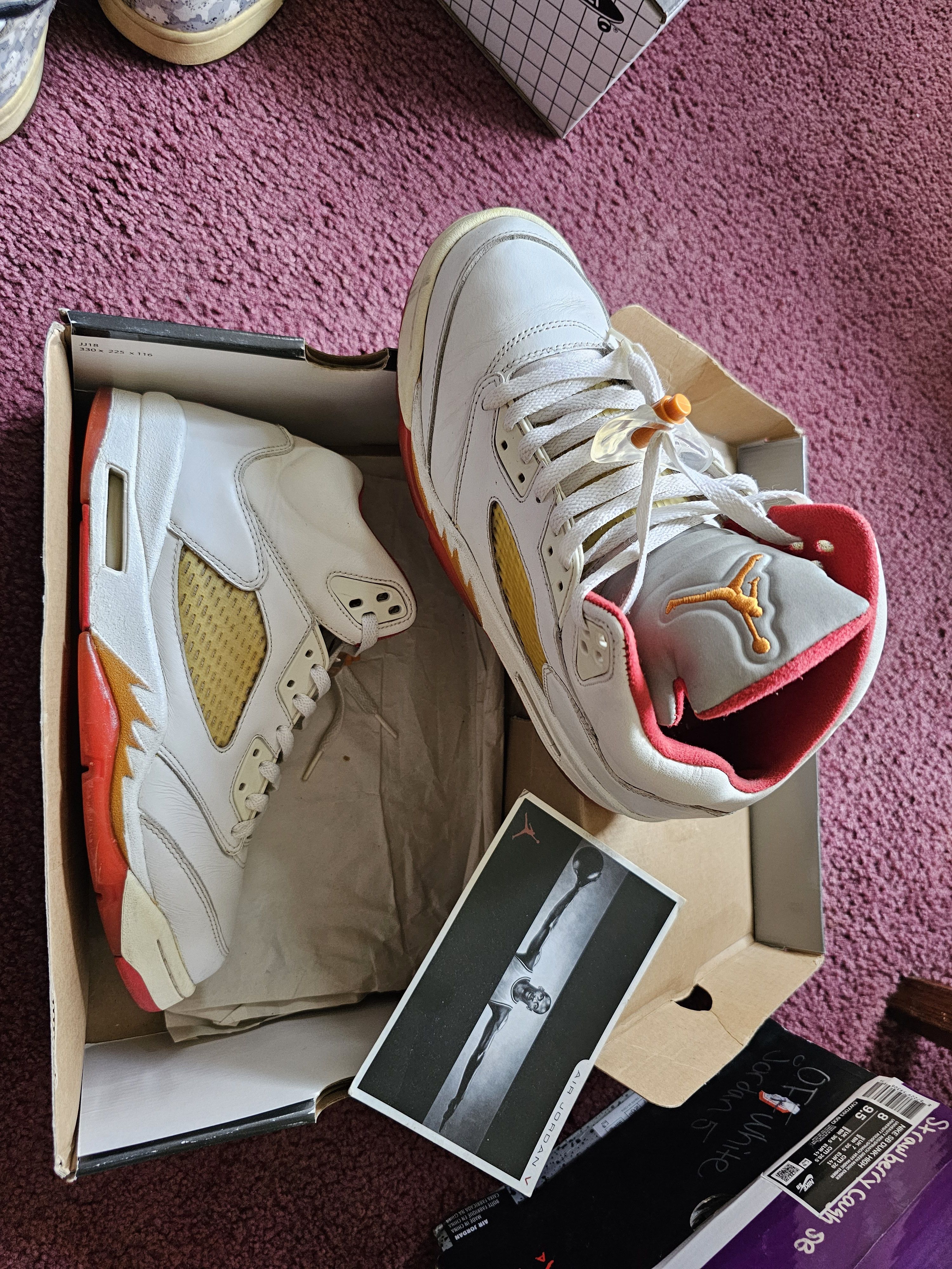 Jordan Brand Jordan 5 Sunset Size US 8.5 / EU 41-42 - 1 Thumbnail