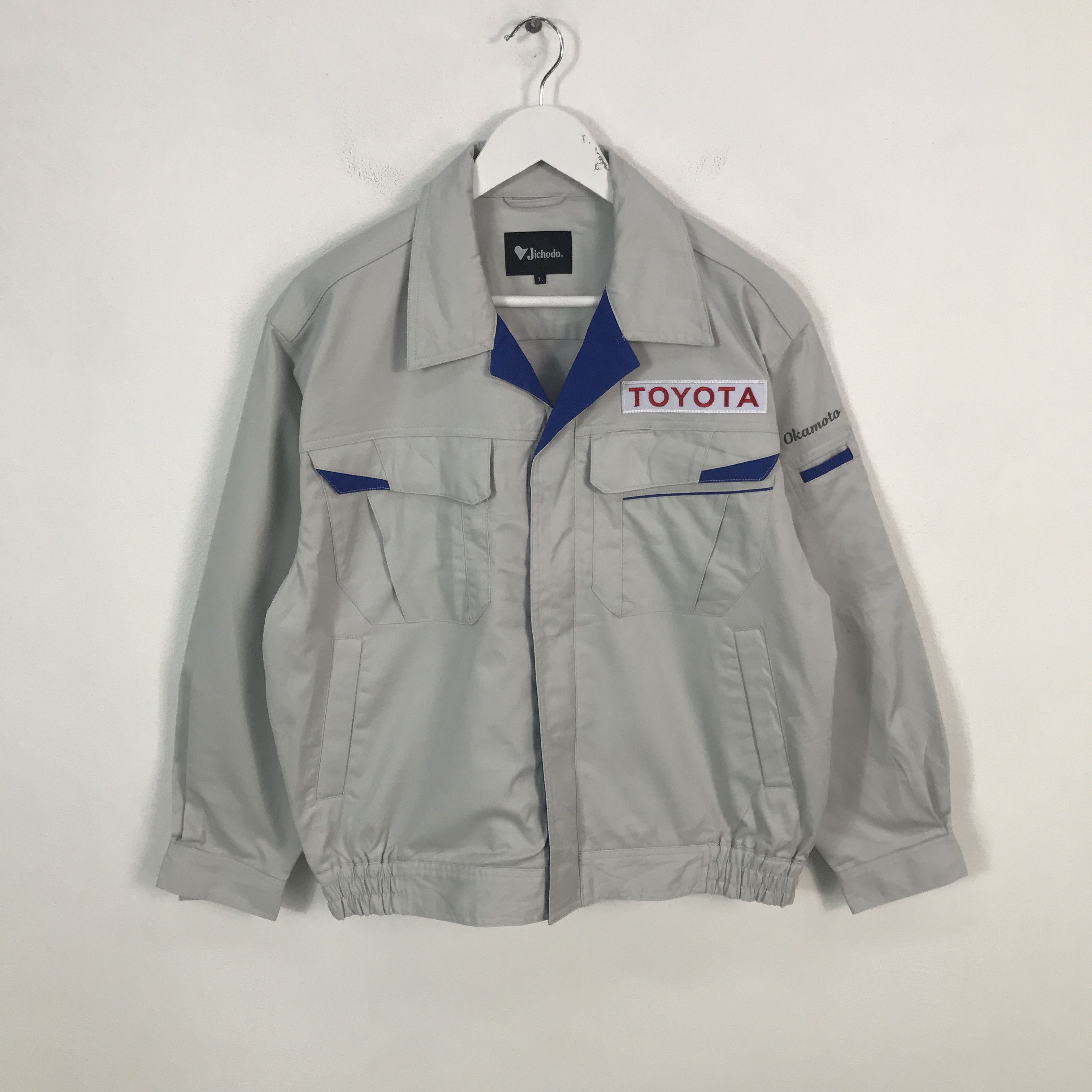 Japanese Brand 🔥Toyota racing work uniform japan custom jacket Size US L / EU 52-54 / 3 - 1 Thumbnail