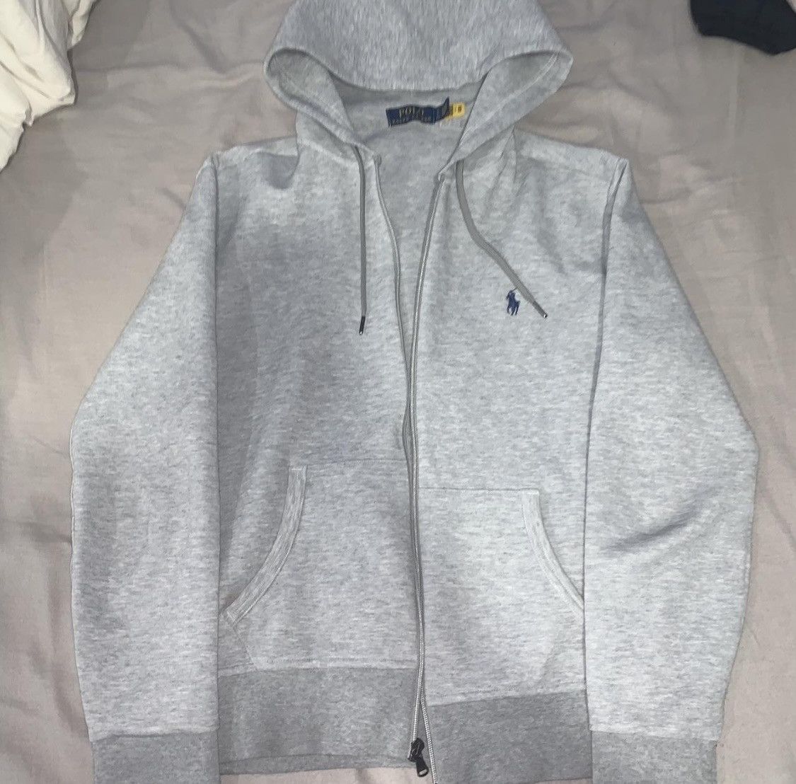 Polo Ralph Lauren Grey Polo zip no flaws Size US S / EU 44-46 / 1 - 1 Thumbnail