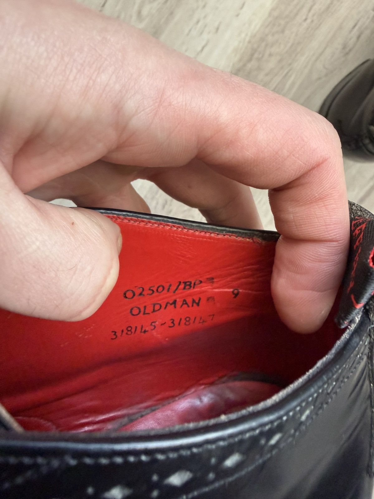 Jeffery West Jeffery West “Oldman” Black Leather Brogue Chukka Boots Size US 10 / EU 43 - 6 Thumbnail