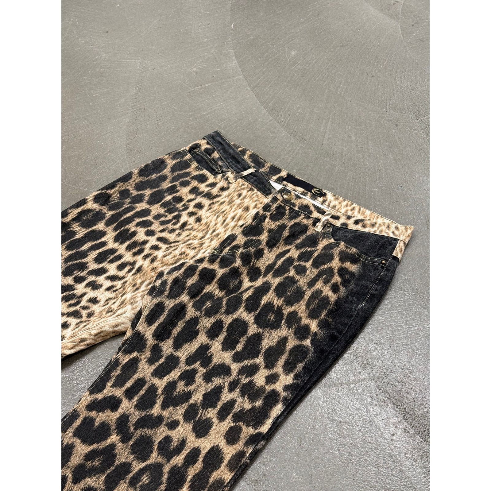 Roberto Cavalli 2000S Cavalli leopard print pants Size 29" - 5 Thumbnail