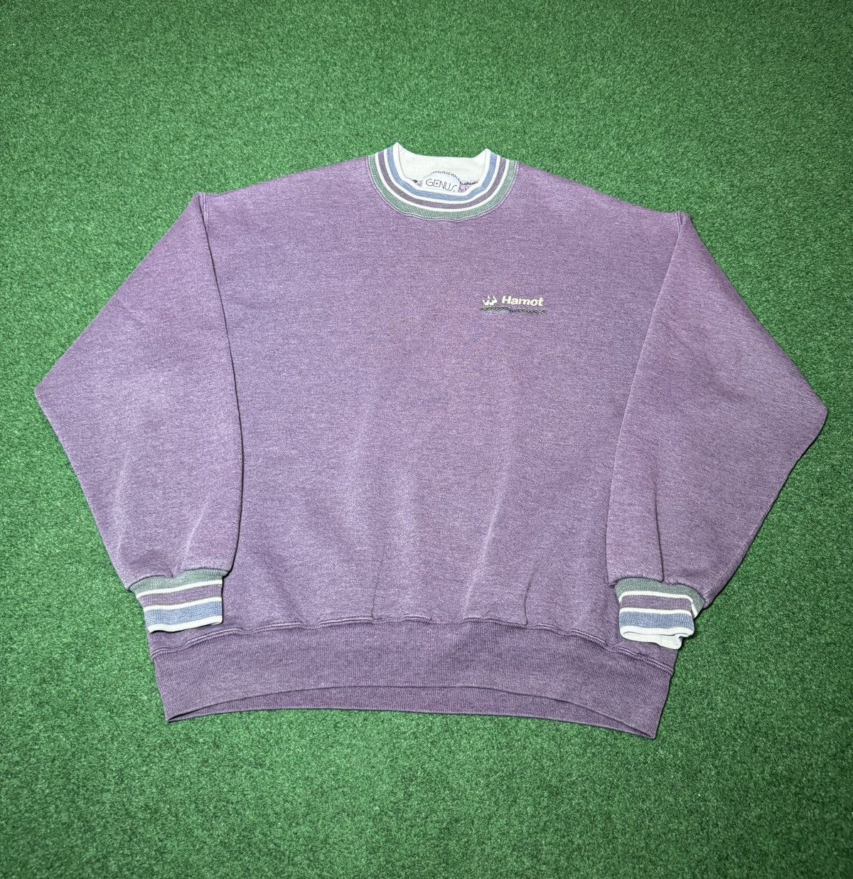 Vintage Hamot Hospital Vintage Sweatshirt XL Nurse Purple Crewneck Size XL / US 12-14 / IT 48-50 - 1 Thumbnail