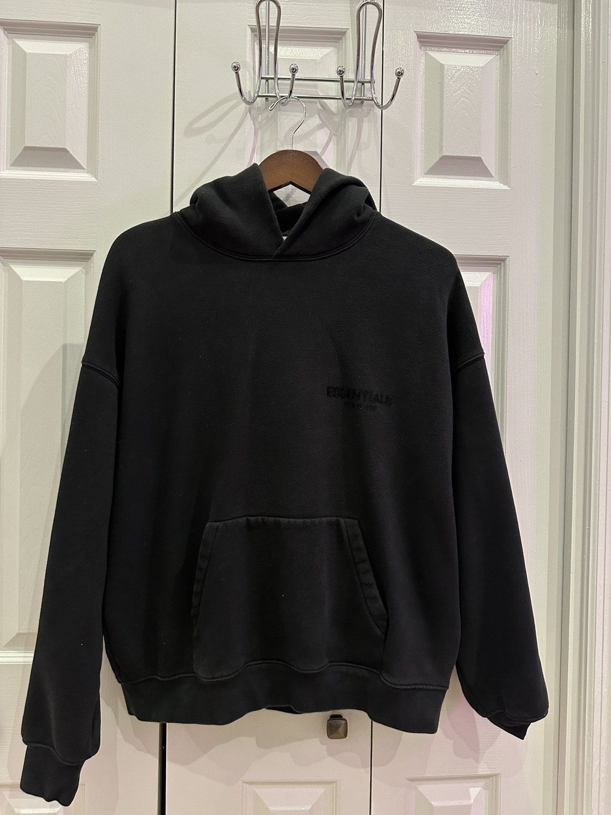 Fear of God Essentials Fear of God Pullover Hoodie 'Stretch Limo' FW22 ...