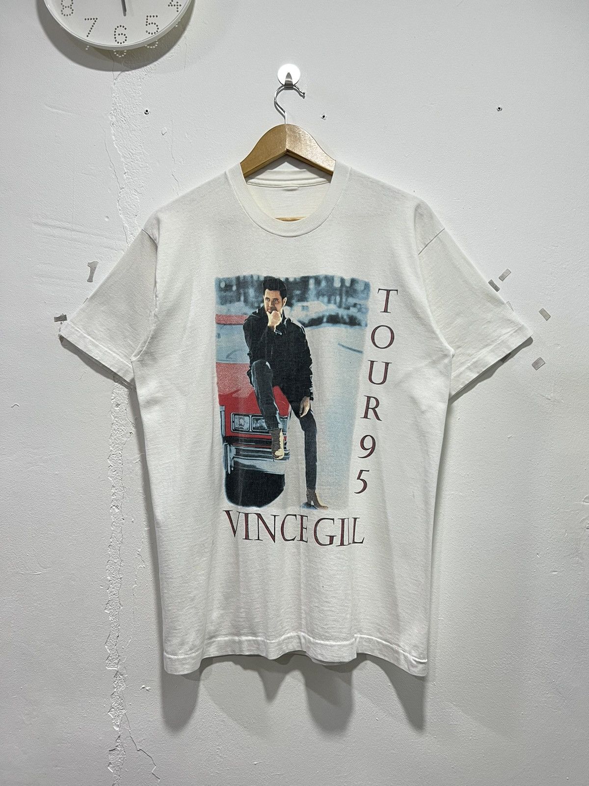 Band Tees × Vintage Vintage 90’s Vince Gill Tour Tshirt Size US L / EU 52-54 / 3 - 1 Thumbnail