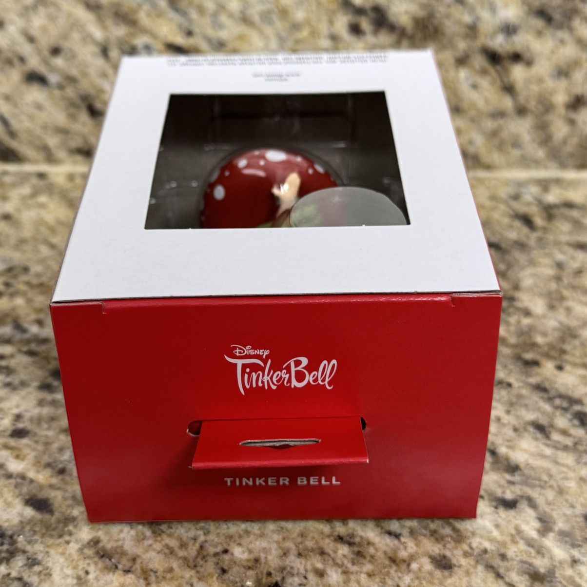 Disney × Other 2024 Hallmark Disney Tinker Bell Mushroom Christmas Ornament Size ONE SIZE - 5 Thumbnail