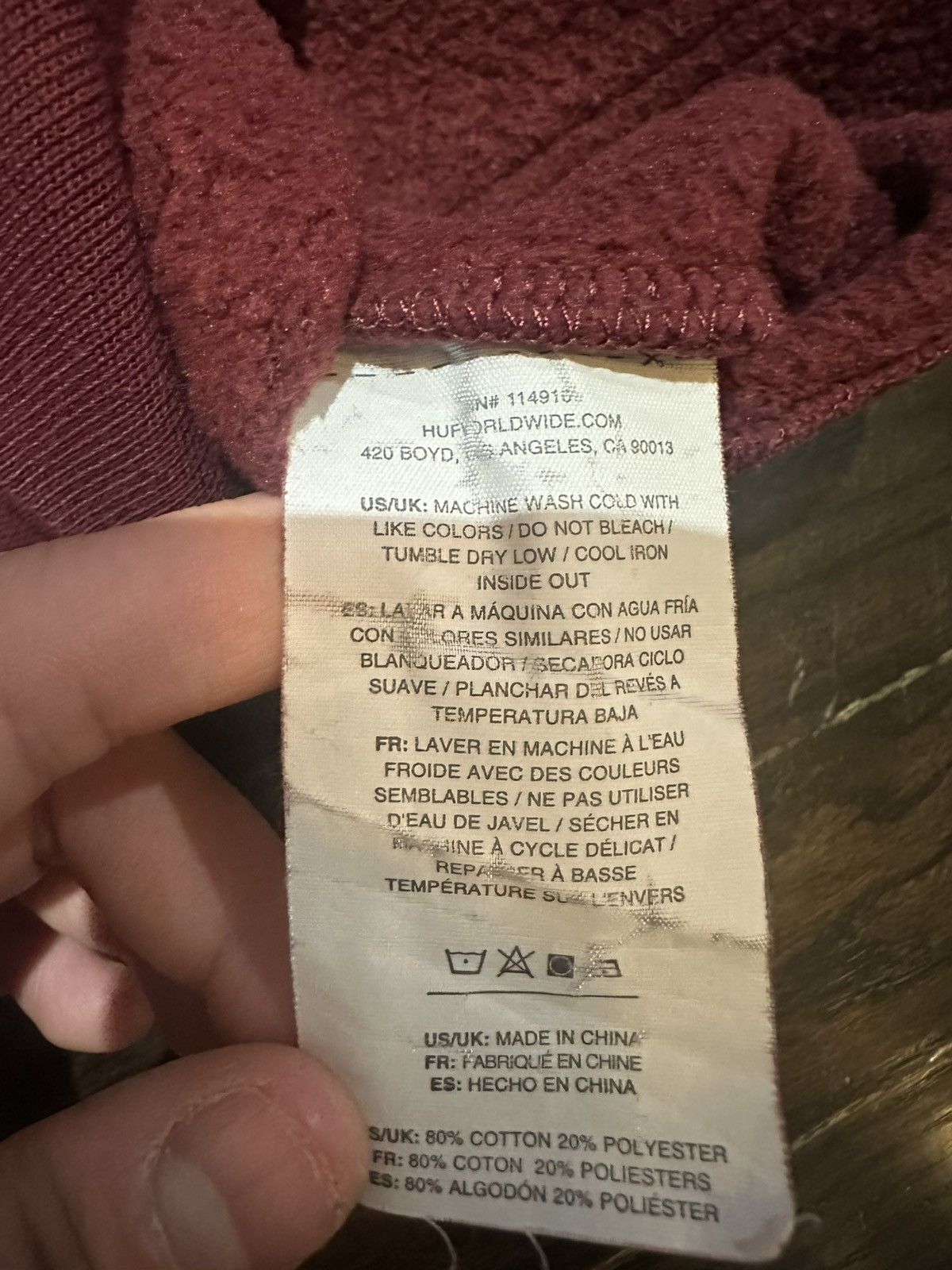 Huf HUF x Smashing Pumpkins Hoodie Size US M / EU 48-50 / 2 - 2 Thumbnail