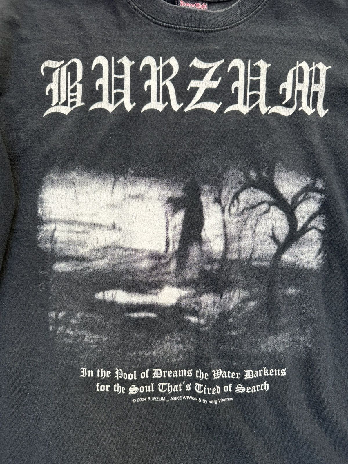 Band Tees Vintage Y2K 2004 Burzum Longsleeve Shirt Size US L / EU 52-54 / 3 - 3 Thumbnail