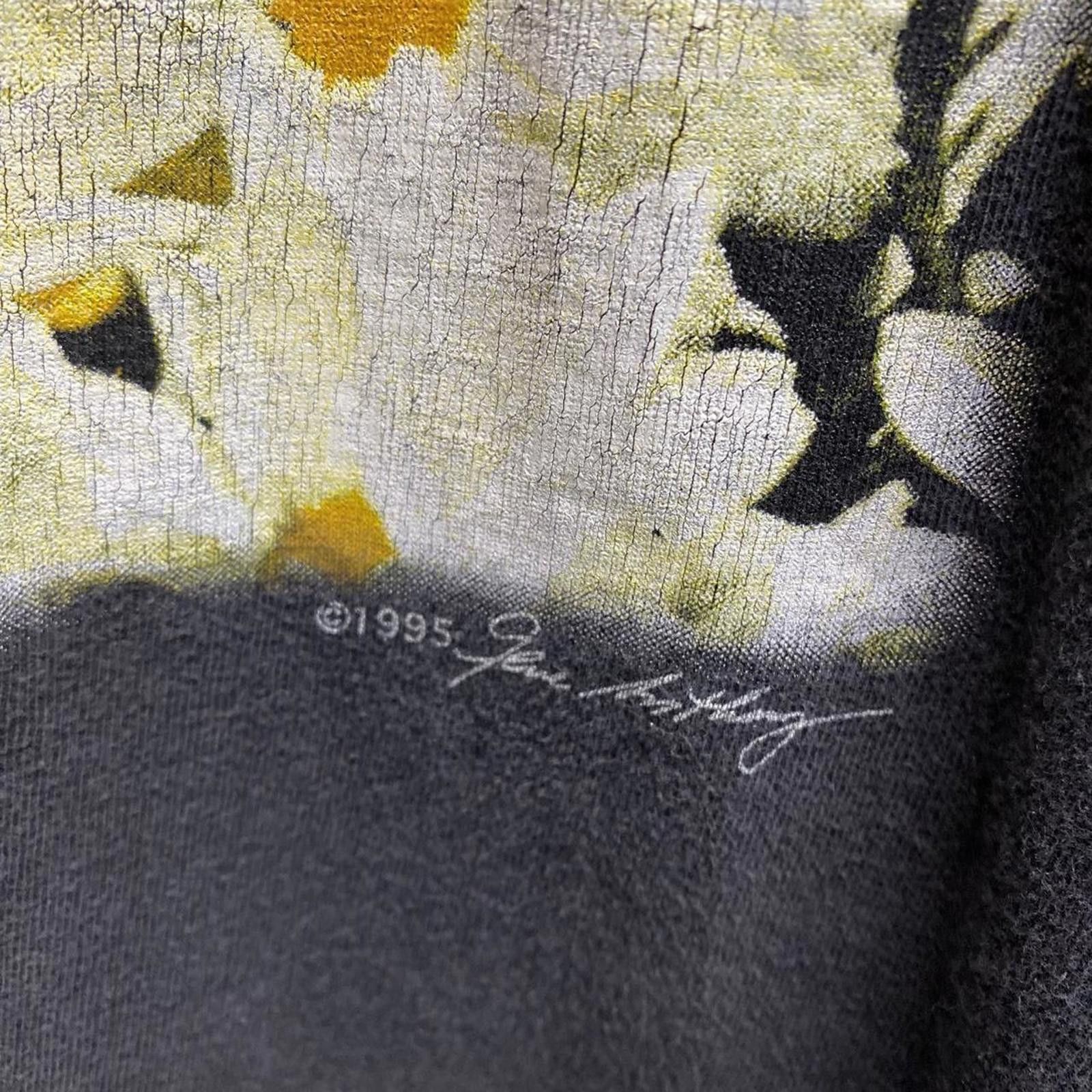 Hanes 1995 haight ashbury hippie san francisco tshirt sunflower Size US L / EU 52-54 / 3 - 2 Thumbnail