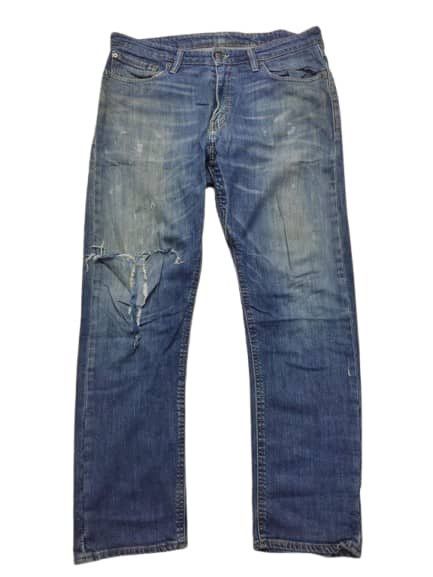 Levi's × Levi's Vintage Clothing LEVIS DISTRESSED JEANS VINTAGE LOOK Size US 37 - 1 Thumbnail