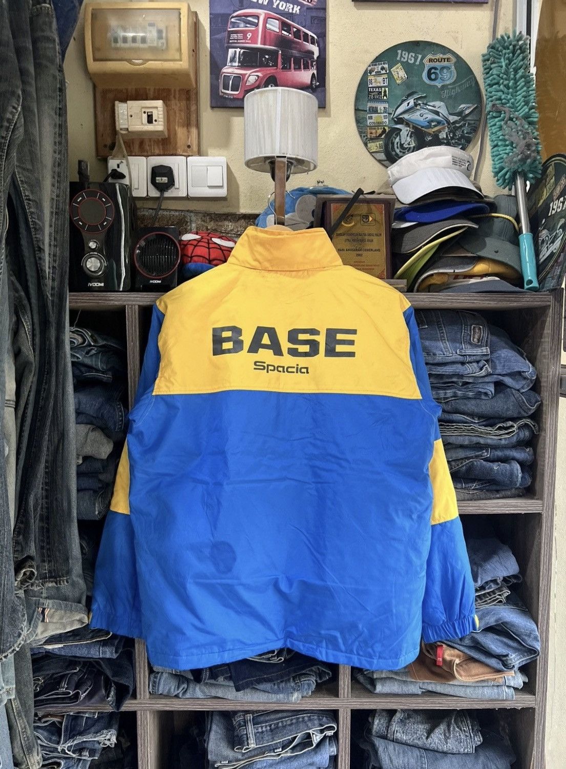 Japanese Brand 🔥Rare Suzuki Base Spacia Zipper Jacket Size US M / EU 48-50 / 2 - 3 Thumbnail