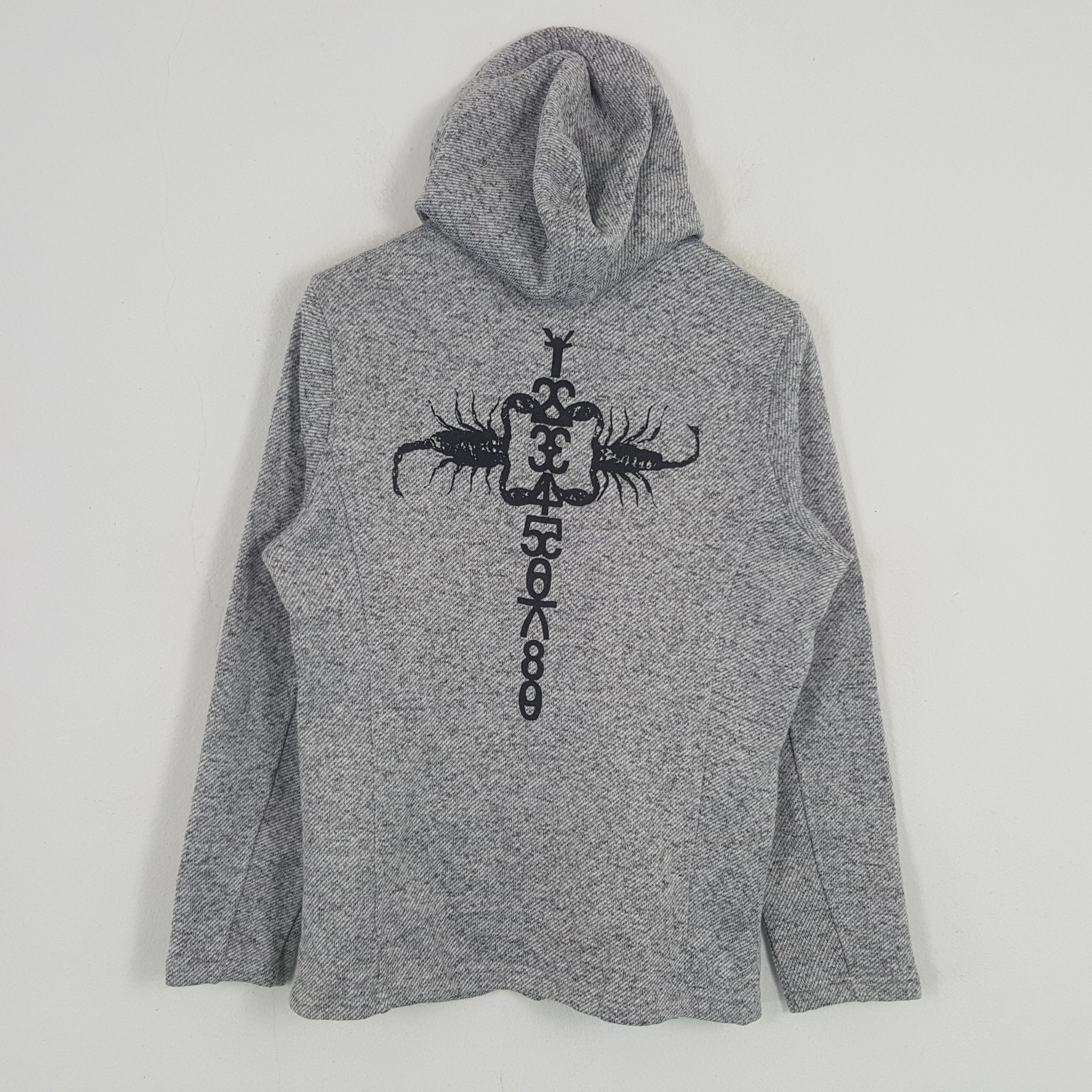 If Six Was Nine × Mossimo × Vintage Vintage Mossimo Japanese Custom Punk Logo Hoodies Size US S / EU 44-46 / 1 - 1 Thumbnail