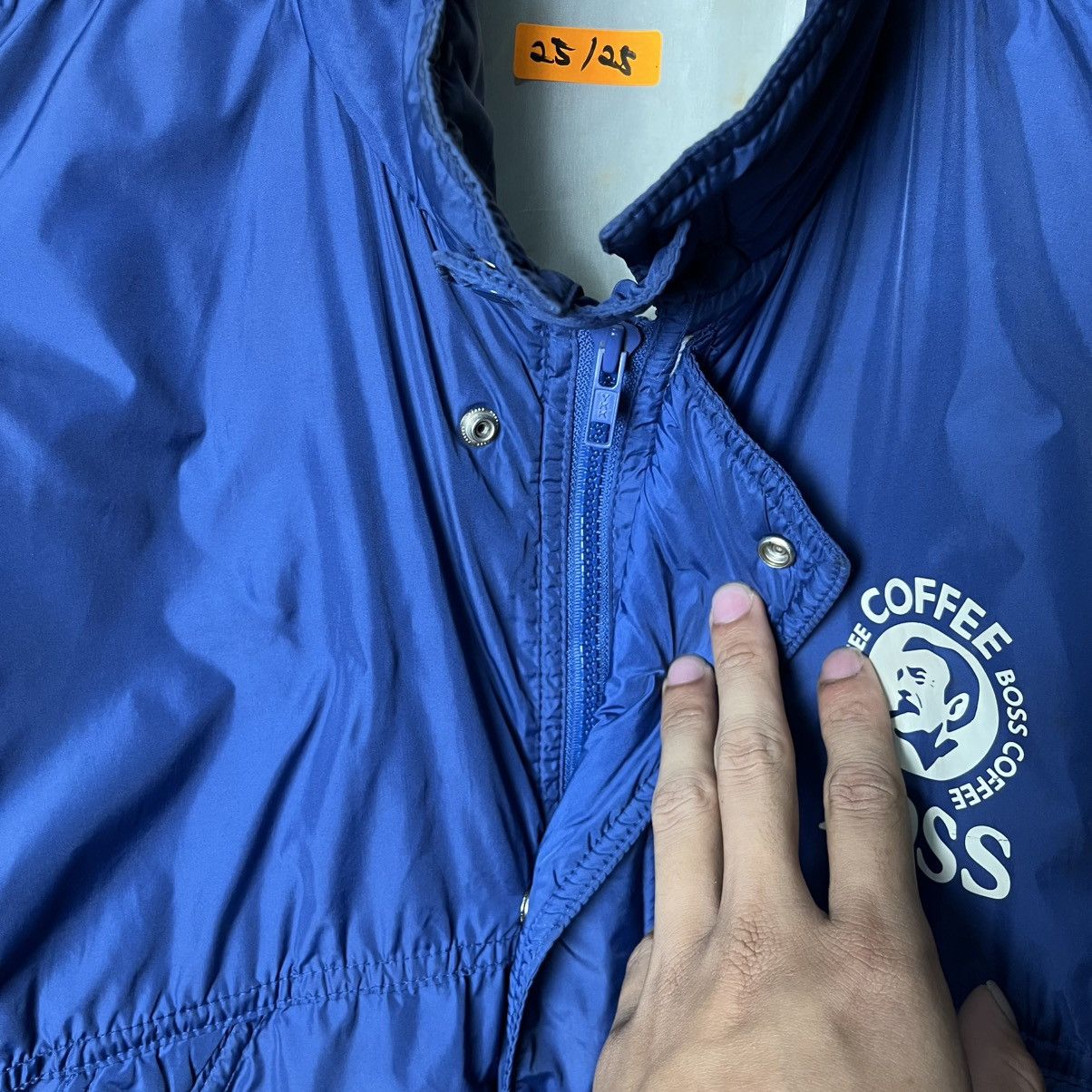 Japanese Brand Boss Coffee Big Logo Bomber Jacket🔥 Size US L / EU 52-54 / 3 - 5 Thumbnail
