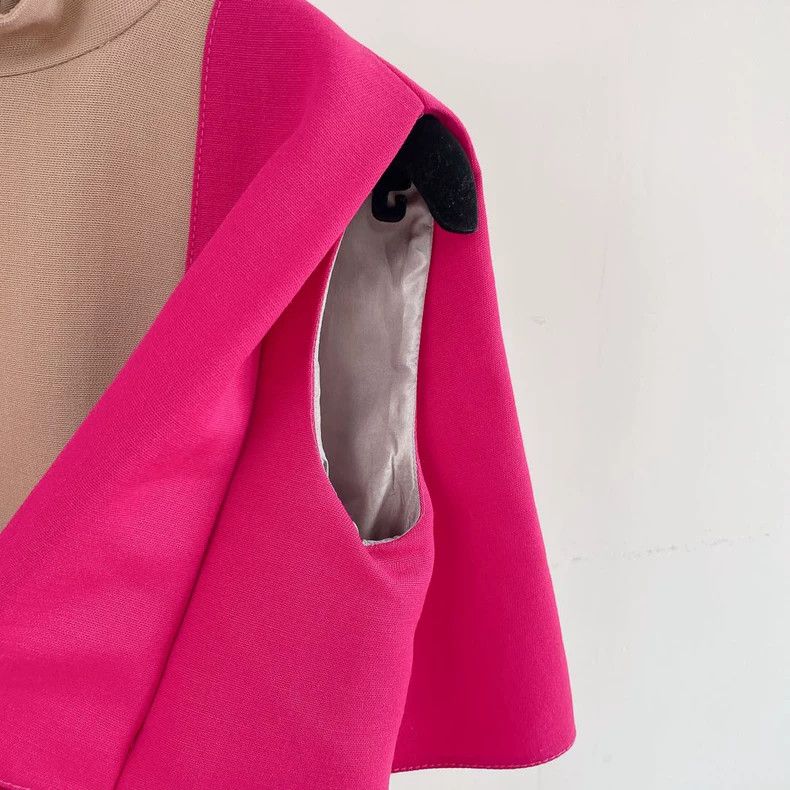 Valentino Valentino Color-blocked sleeveless dress Size XS / US 0-2 / IT 36-38 - 5 Thumbnail
