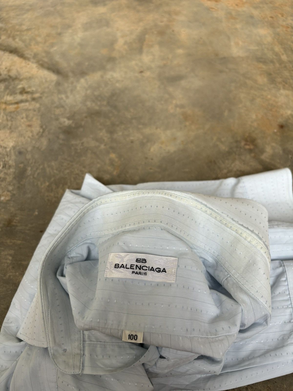 Balenciaga Vintage Balenciaga Pocket Shirt Size US L / EU 52-54 / 3 - 6 Thumbnail