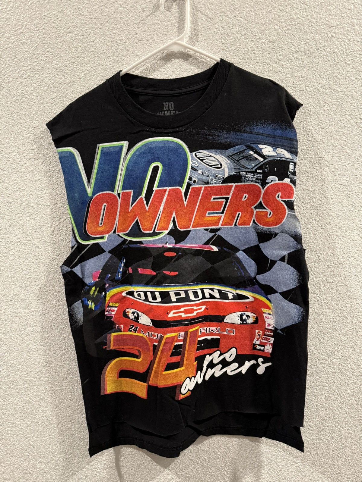 Vintage NoOwners Nascar Cutoff Tee Size US L / EU 52-54 / 3 - 1 Preview