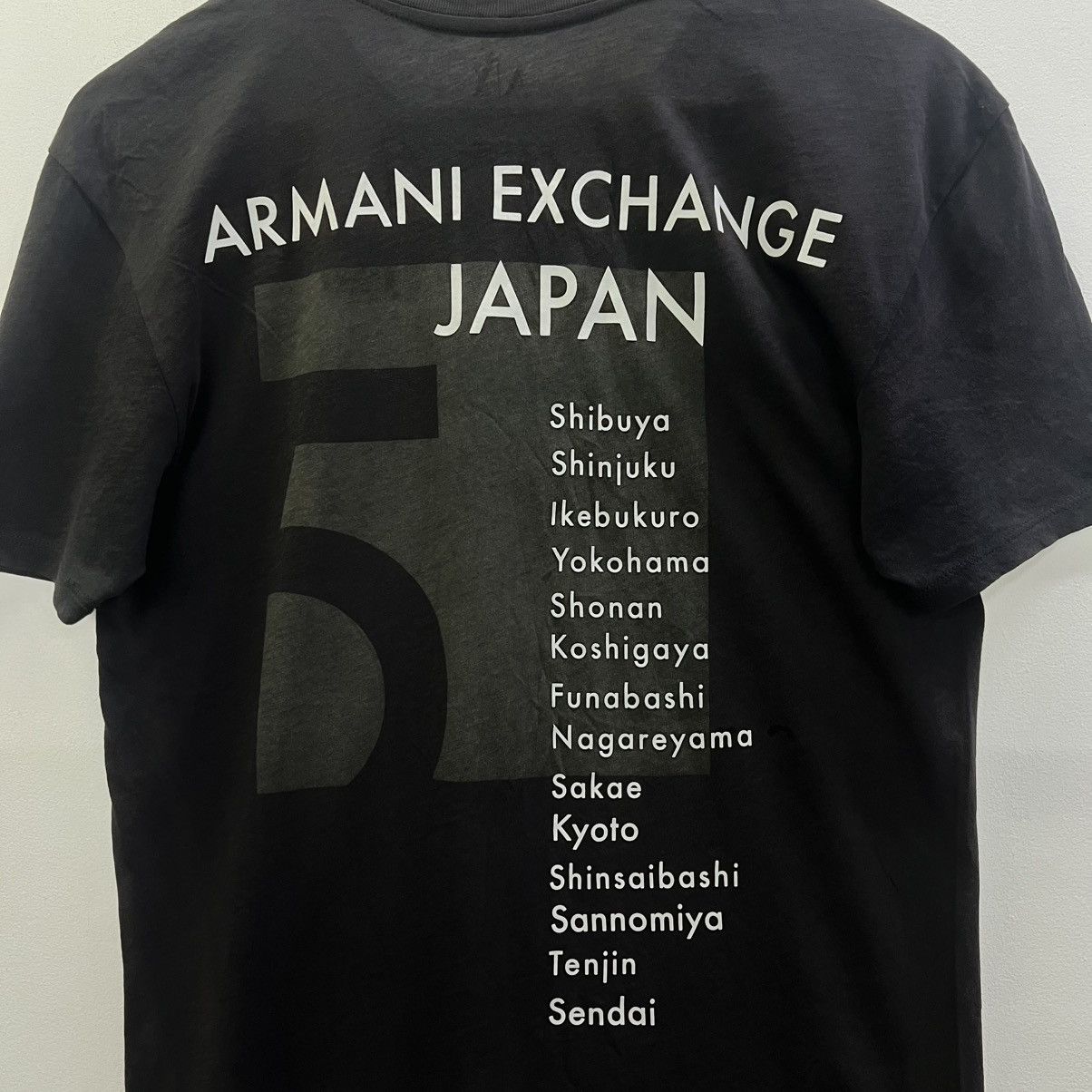 Armani Exchange ARMANI EXCHANGE 5th Anniversary JAPAN Commemorative Tshirt Size US S / EU 44-46 / 1 - 9 Thumbnail