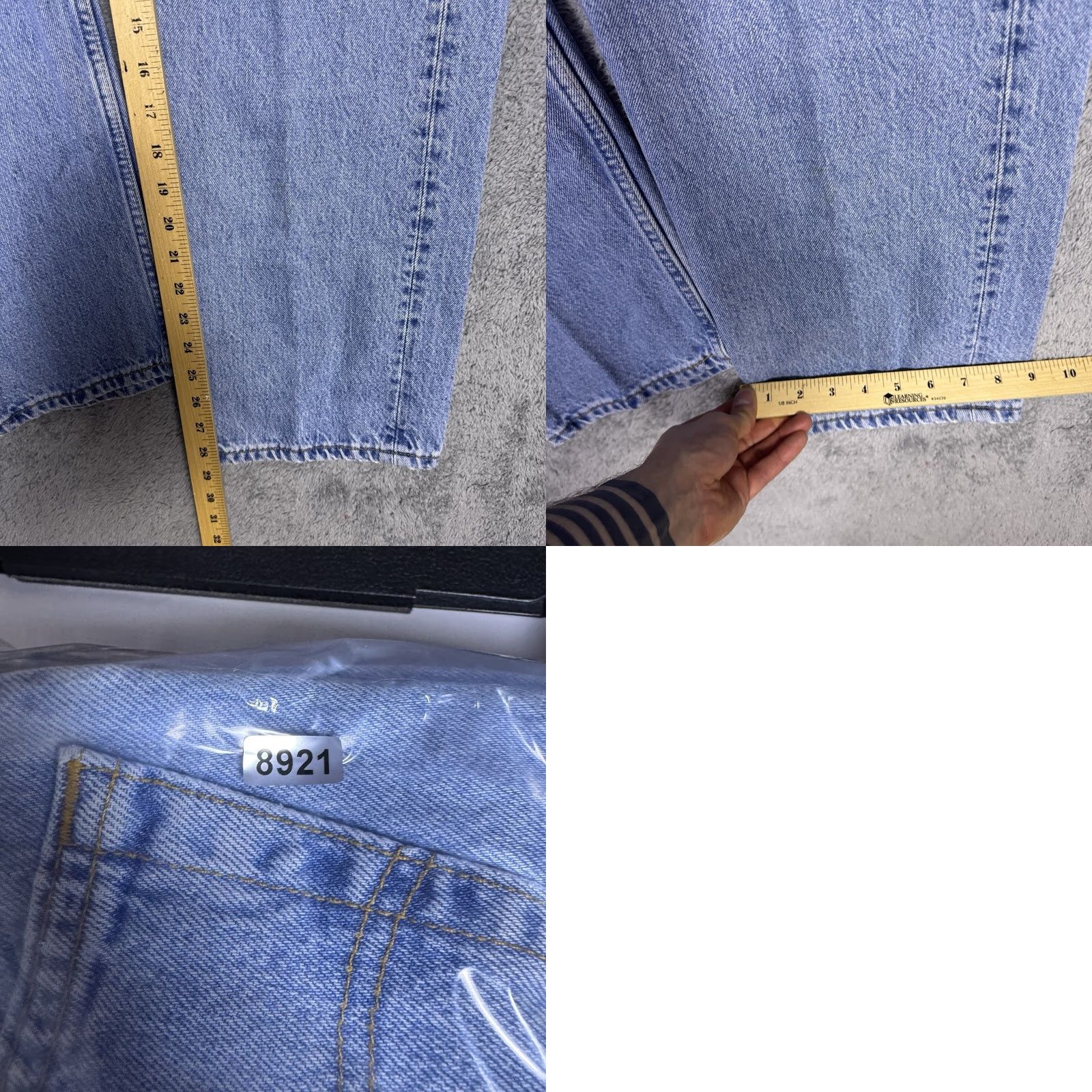 Levi's VINTAGE Levi's 501XX Jeans Men 36x28 USA Made 1995 Button Fly Grunge 90s Light Jeans Mens Leather? Size US 36 / EU 52 - 9 Thumbnail
