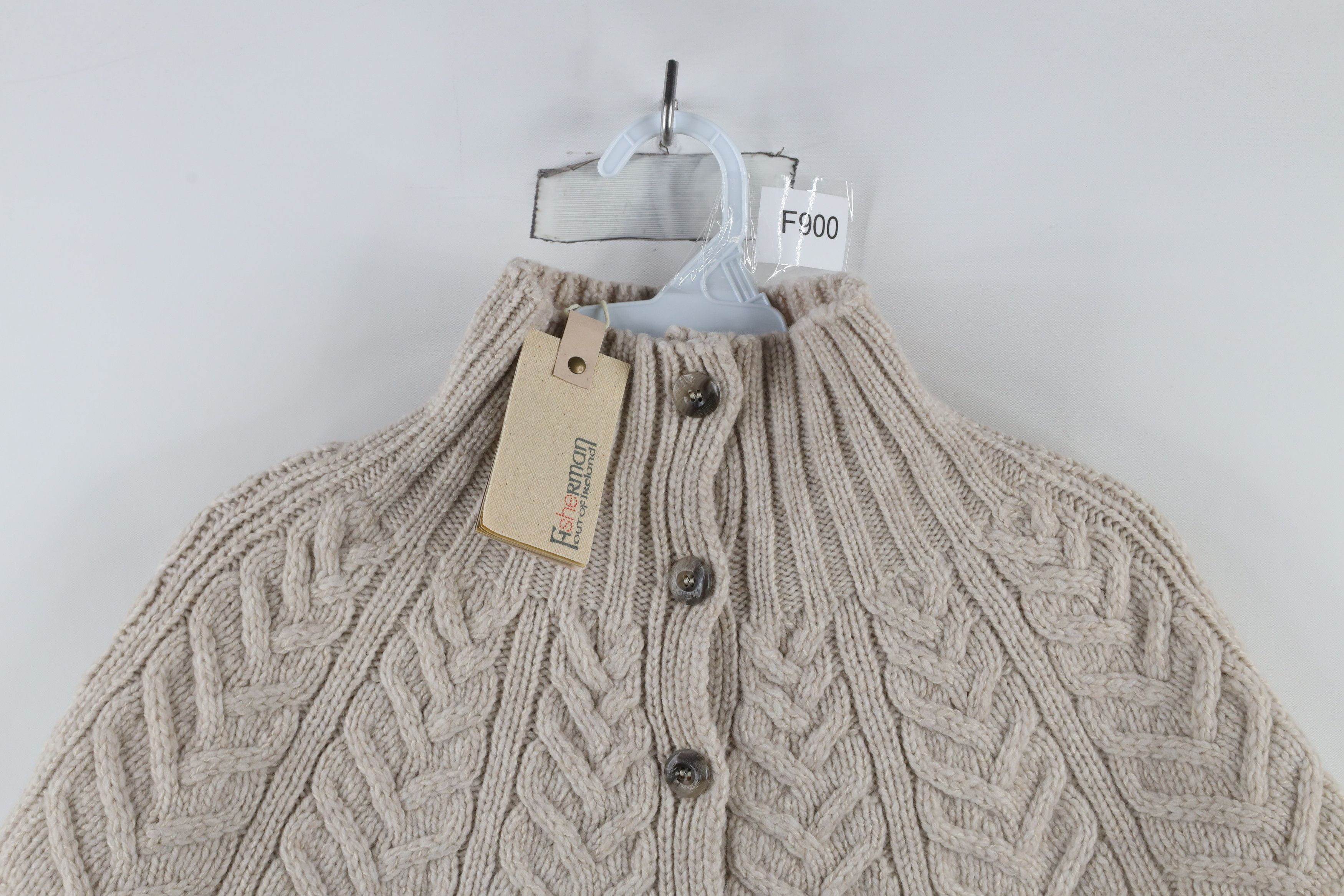 Vintage Deadstock Vintage Irish Shoulder Warmer Capelet Sweater Size M / US 6-8 / IT 42-44 - 2 Thumbnail