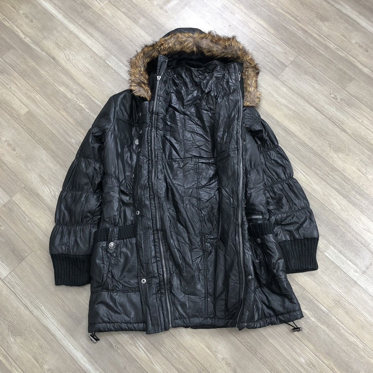 Japanese Brand 2000s Aller Bien Ifsixwasnine Lgb Kmrii Goa Style Fur Jacket Size US L / EU 52-54 / 3 - 6 Thumbnail