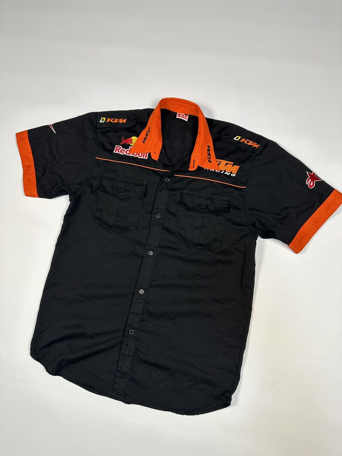 Sports Specialties Racing kTm Shirts Button Ups Moto Streetwear F-1 Rare Style Size US L / EU 52-54 / 3 - 3 Thumbnail