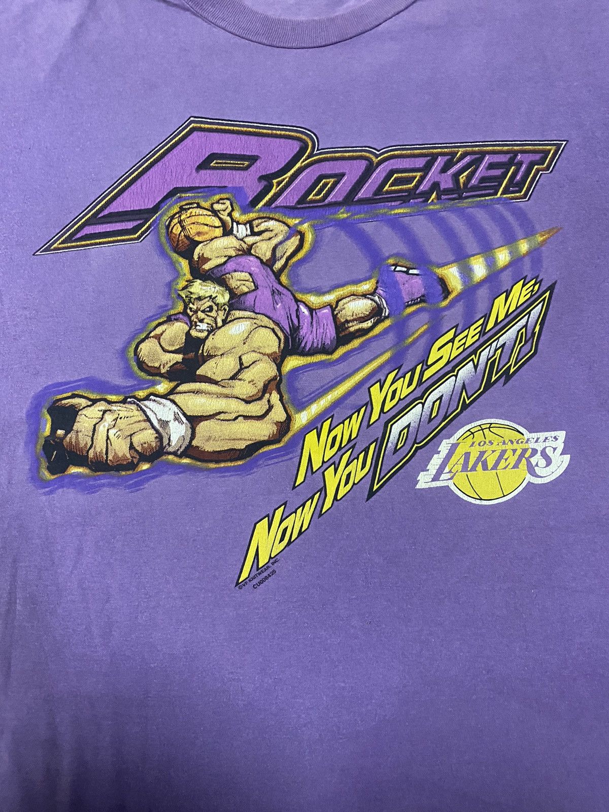 NBA Vintage LA Lakers Rocket Now You See Me , Now You Don’t Size US L / EU 52-54 / 3 - 6 Thumbnail