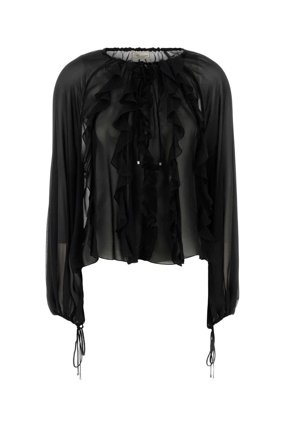 Tシャツ・カットソー BLUMARINE 2C346A Tulle Embroid Top Blumarine 2C346a Tulle Embroid Top | Grailed