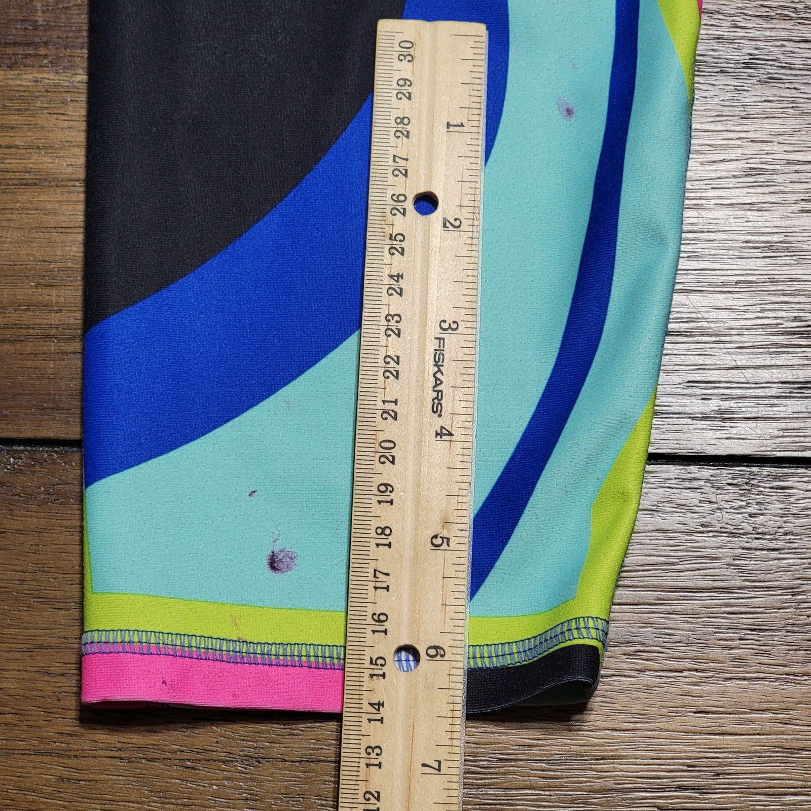 Other Guru Active Multicolor Leggings - Size XL Size 31" - 6 Thumbnail