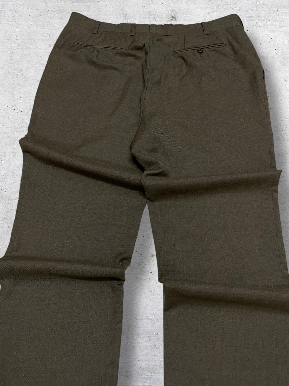 Lanvin VINTAGE LANVIN DESIGNER 1990S MINIMALIST CASUAL PANT Size US 33 - 12 Thumbnail