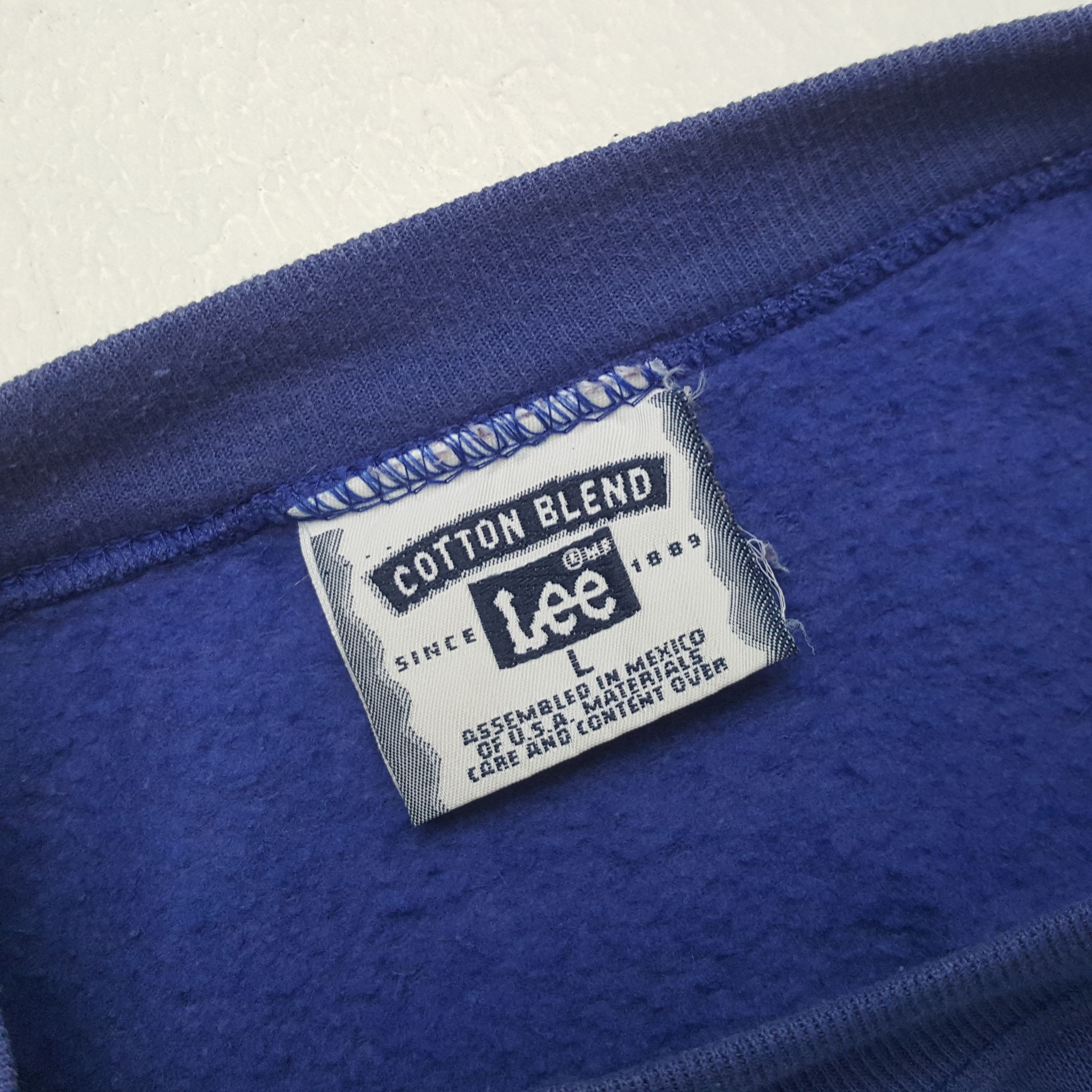 Lee Kentucky Streetwear Style Vintage Lee Sweatshirt 34 Size US L / EU 52-54 / 3 - 4 Thumbnail