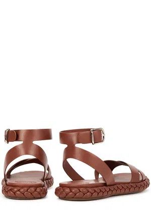Chloe o1loc1c1024 Pip Sandals in Brown Size US 6 / IT 36 - 4 Thumbnail