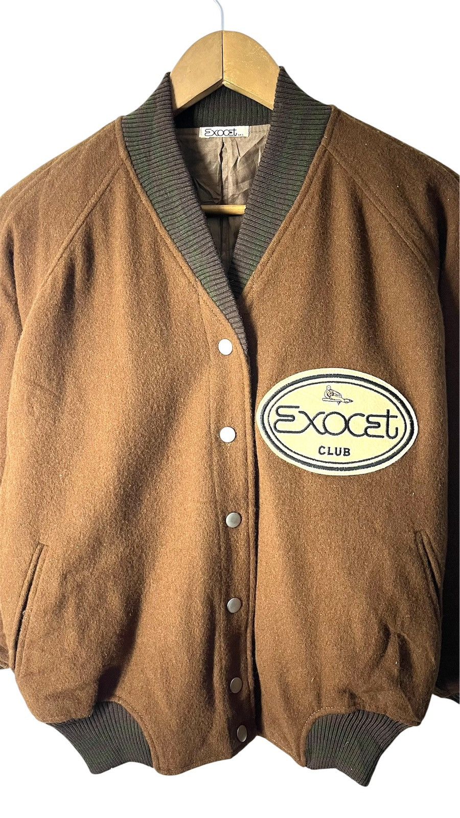 Longchamp EXOCET CLUB PRODUCE BY LONGCHAMP WOOL VARSITY JACKET Size US M / EU 48-50 / 2 - 4 Thumbnail