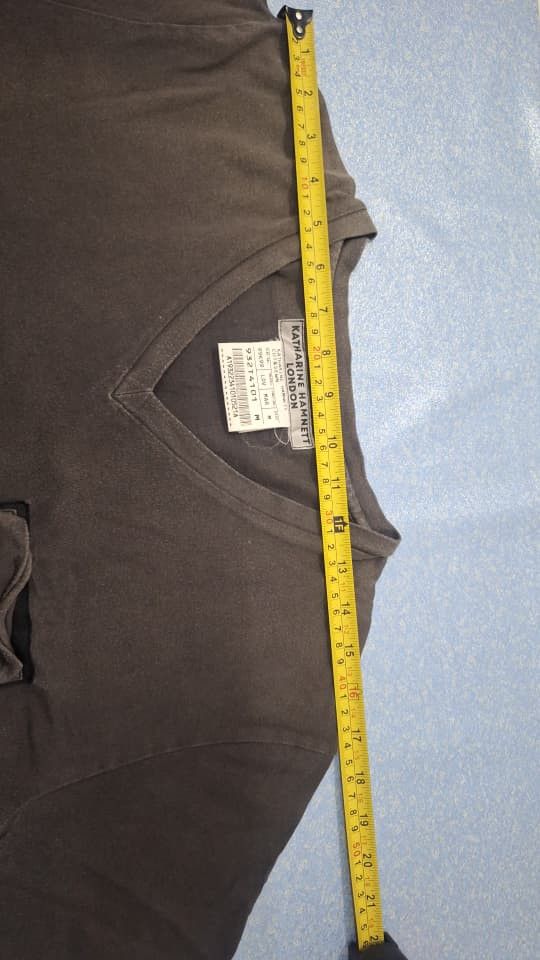 Katharine Hamnett London K3-04 KATHARINE HAMNETT LONDON TSHIRT Size US M / EU 48-50 / 2 - 9 Thumbnail