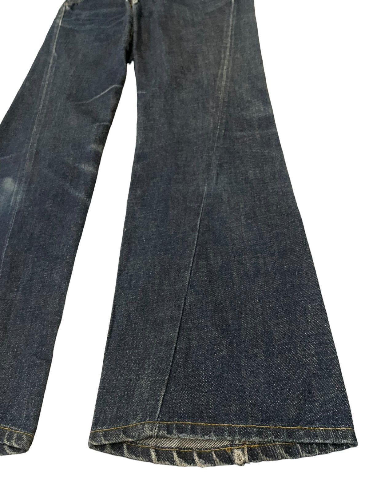 Edwin Vintage Edwin E Function Fade Wash Twisted Style Flare Jeans Size US 29 - 4 Thumbnail
