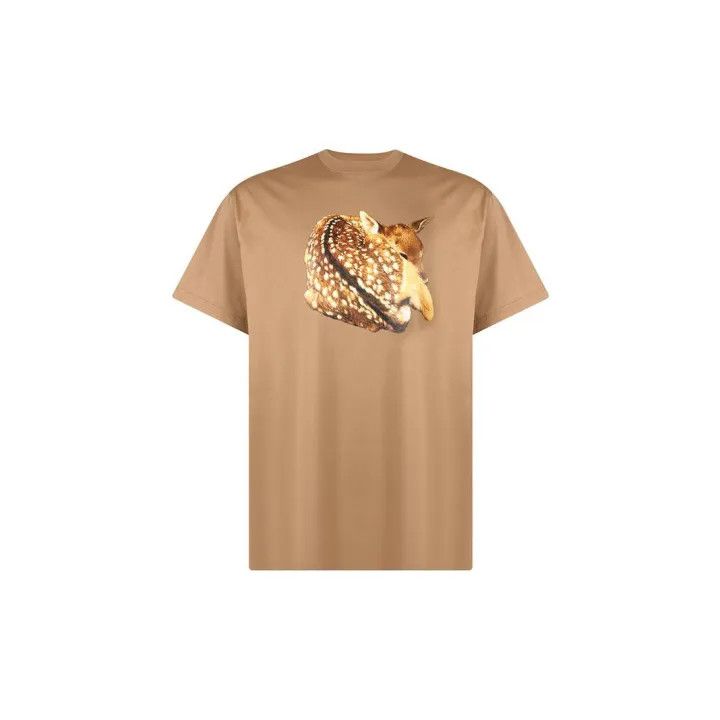 Burberry Burberry Casual Deer Print T-Shirt Size US M / EU 48-50 / 2 - 1 Thumbnail