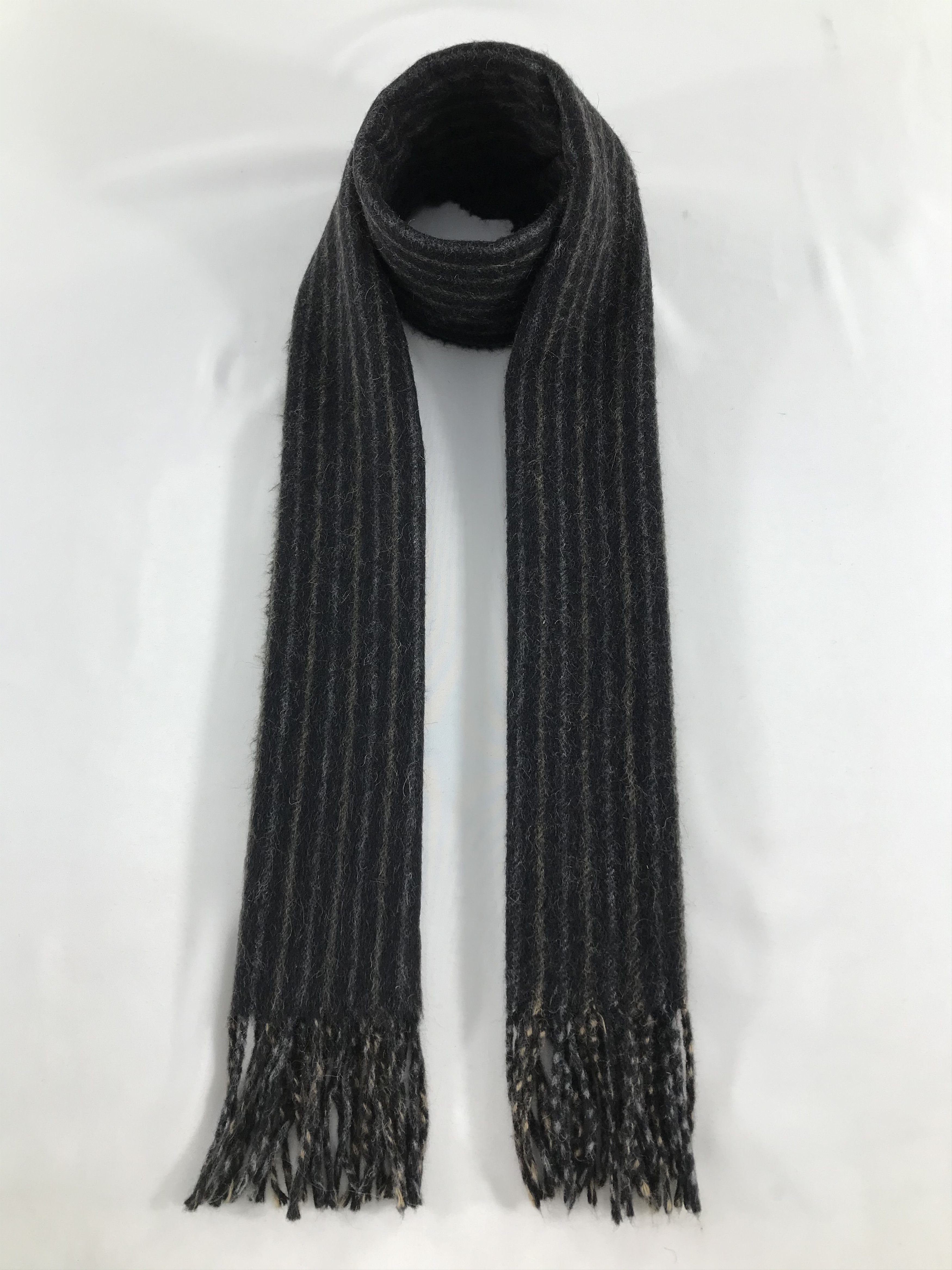 Paul Smith Paul Smith Stripes Scarf Muffler Wool Neck Warmer V414 Size ONE SIZE - 1 Thumbnail