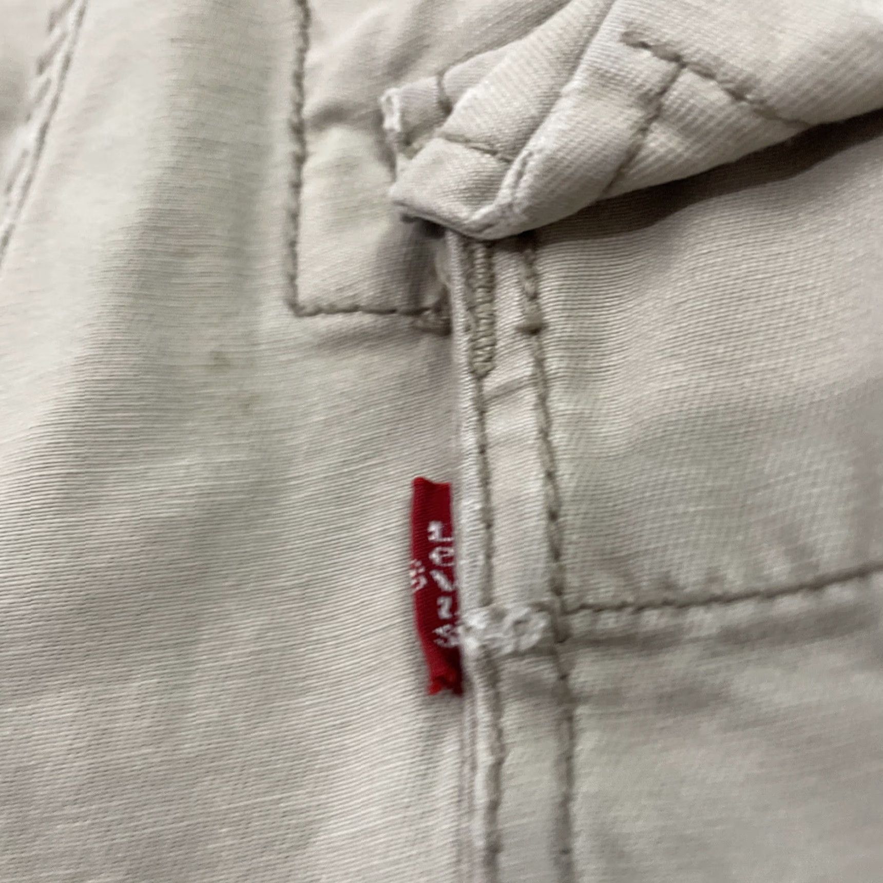 Levi's LEVI'S Cargo Shorts Men W36 Vtg Y2k Chunky Baggy Grunge Cream Cargo Bermuda 10' Size US 36 / EU 52 - 6 Thumbnail
