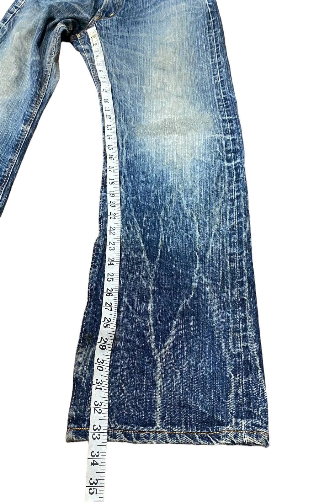 Edwin Vintage EDWIN Distressed Redline 505zx W30” Size US 29 - 24 Thumbnail