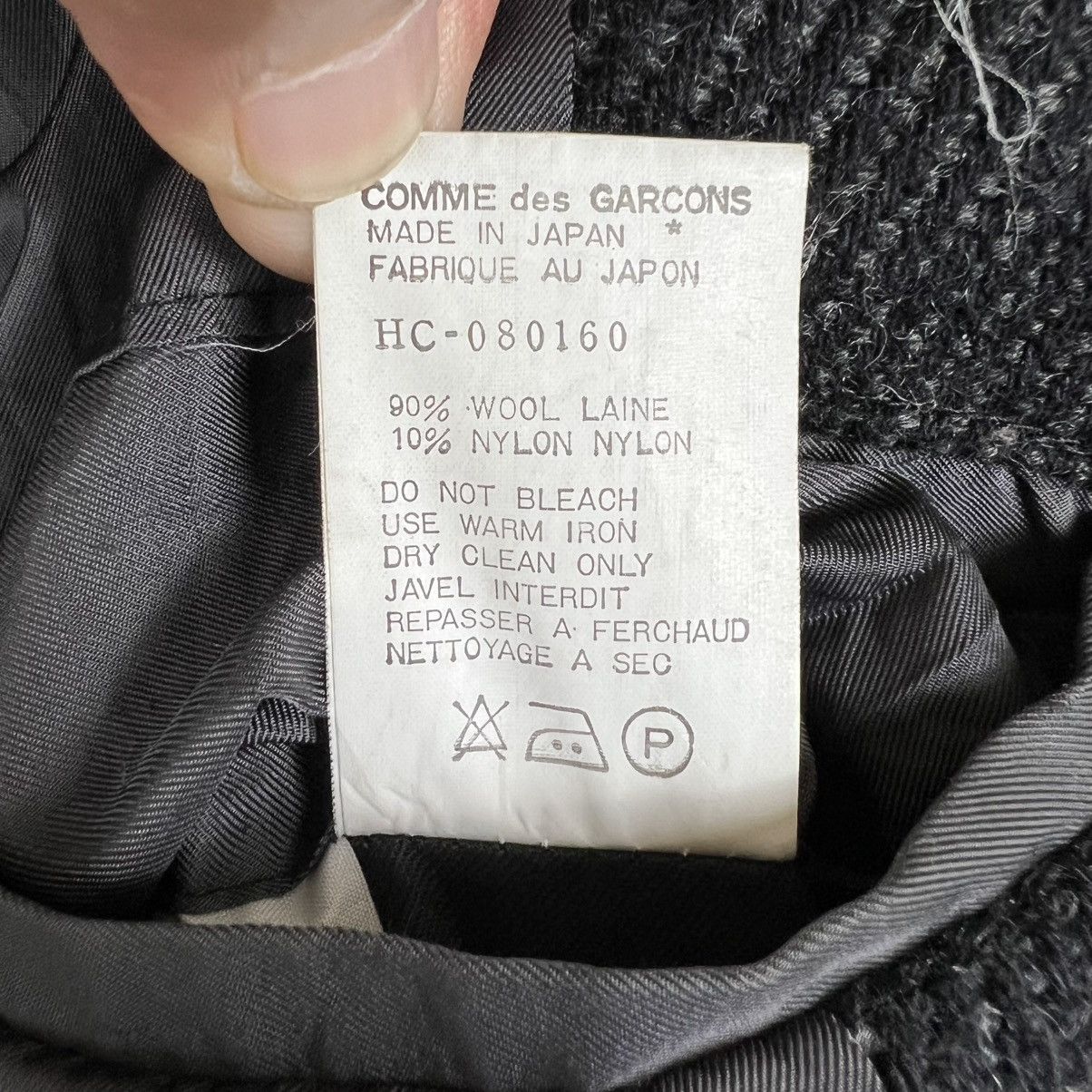 Comme des Garcons Homme Vintage 1988 CDG Homme Wool Tweed Overcoat - Size Medium Size US M / EU 48-50 / 2 - 8 Thumbnail