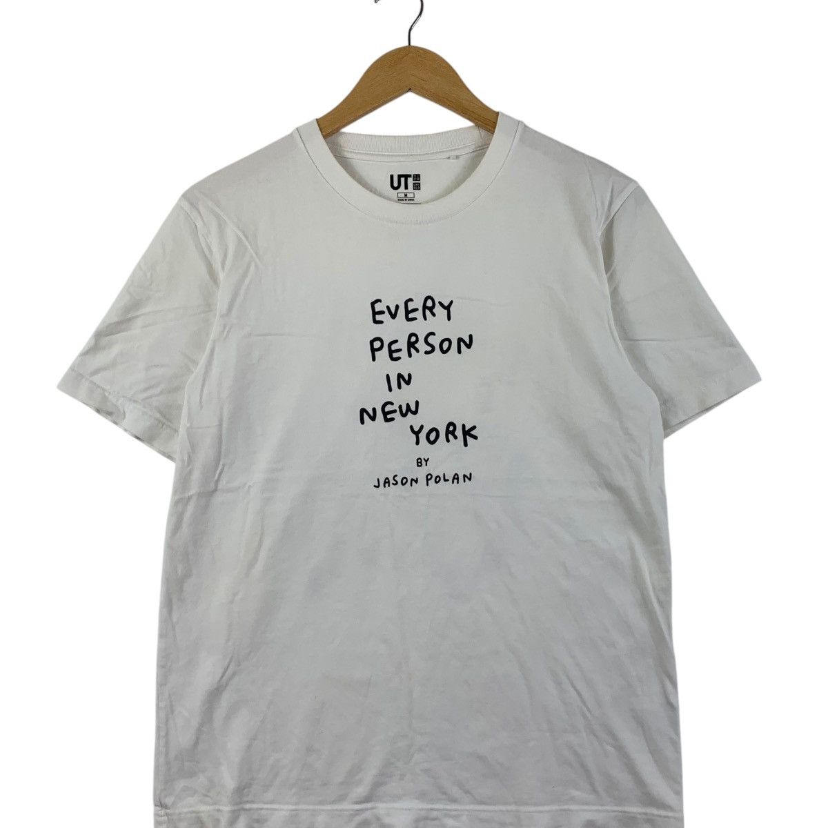 Uniqlo JASON POLAN x UNIQLO Every Person In New York Art Tee Shirt Size M / US 6-8 / IT 42-44 - 3 Thumbnail