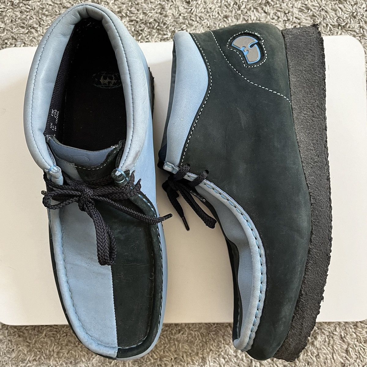 Wu-Tang Clan 🔴Wu Wear Shoes Size 11 Wu-Tang Wallabees Vintage 90’s Split Size US 11 / EU 44 - 5 Thumbnail