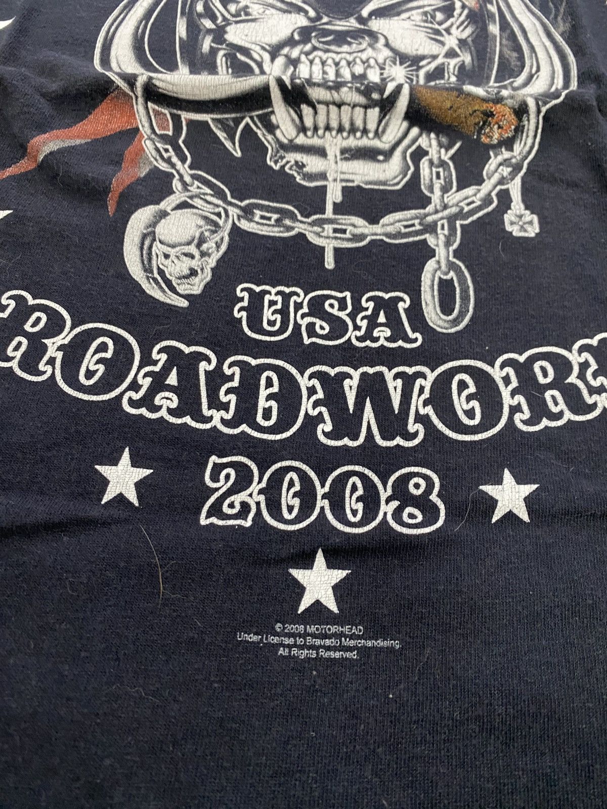 Band Tees × Vintage 💸BINDINGOFFER💸Motorhead Roadwork 2008 Size US M / EU 48-50 / 2 - 5 Thumbnail