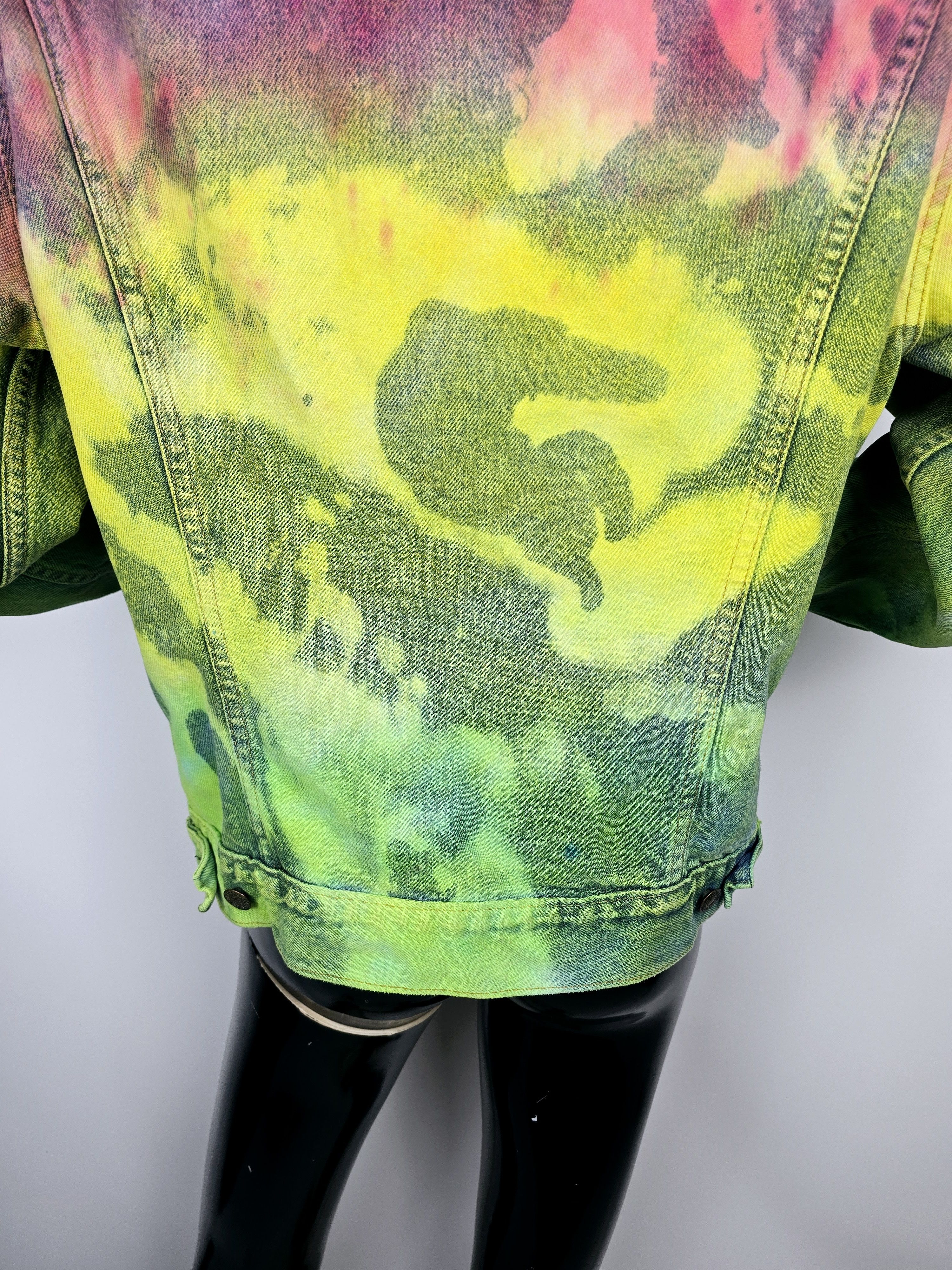 Levi's × Levi's Vintage Clothing Vintage Levi's Tie-Dye Studded Denim Jacket - Made in USA Size L / US 10 / IT 46 - 16 Thumbnail