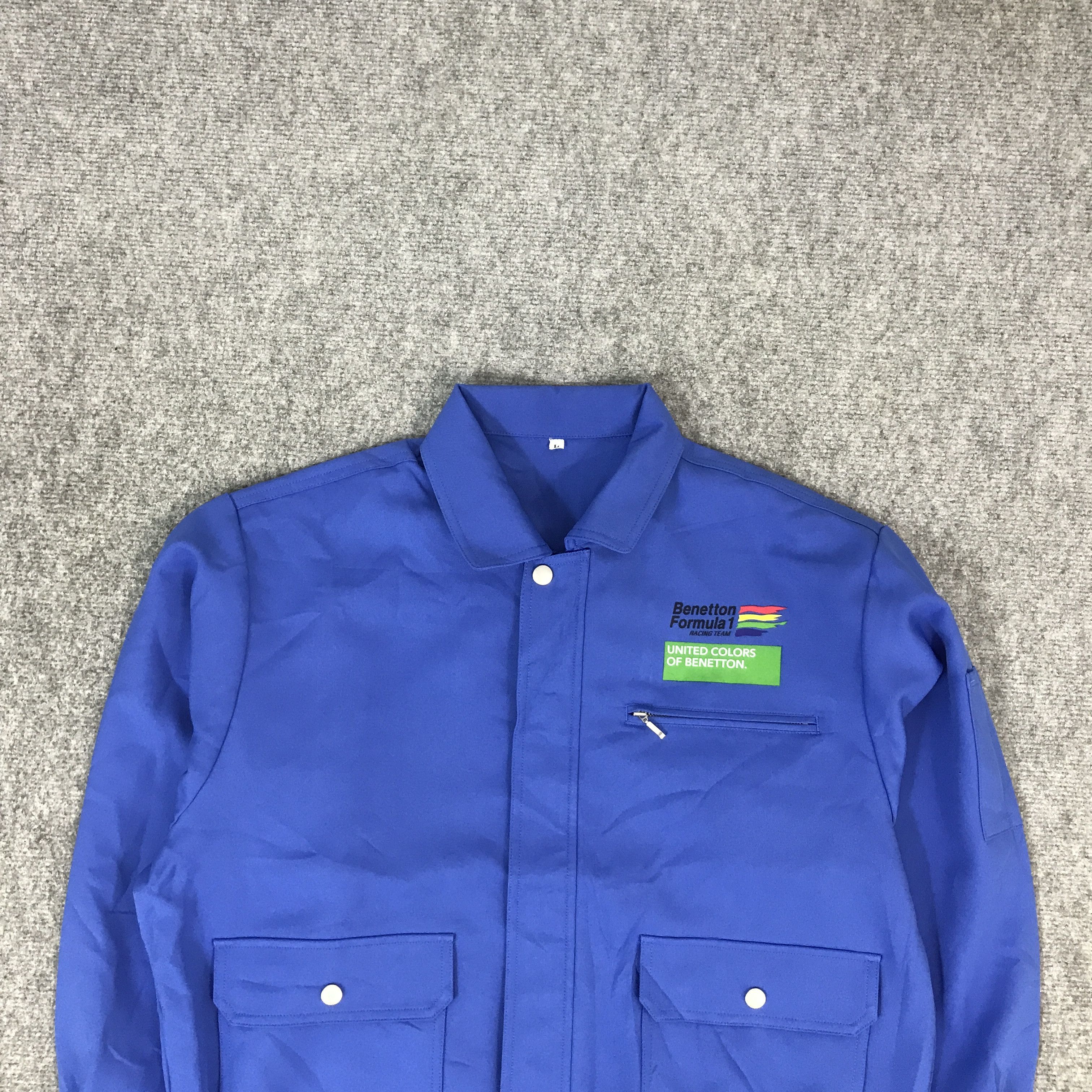 United Colors Of Benetton BENETTON FORMULA 1 RACING TEAM JACKET Size US L / EU 52-54 / 3 - 3 Thumbnail