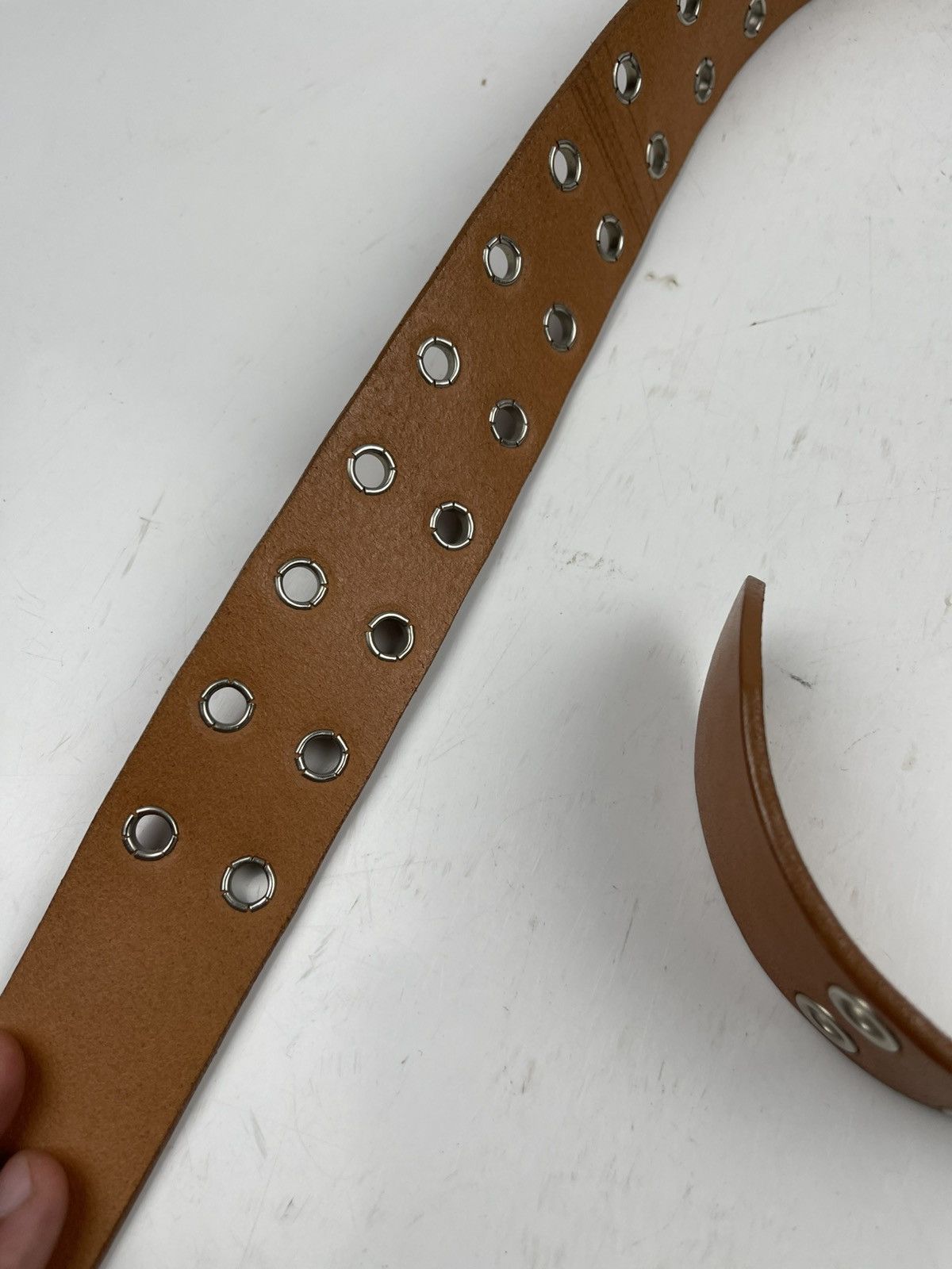 Japanese Brand × Seditionaries studded leather belt tc34 Size 34 - 6 Thumbnail