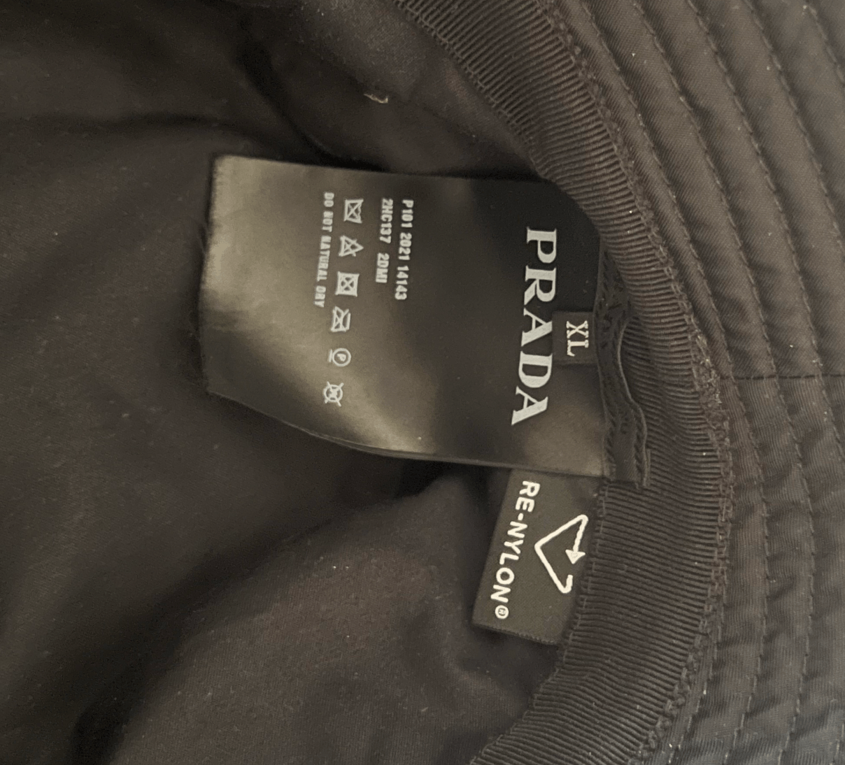 Prada Prada Re-Nylon Bucket Hat Black XL Size ONE SIZE - 5 Thumbnail