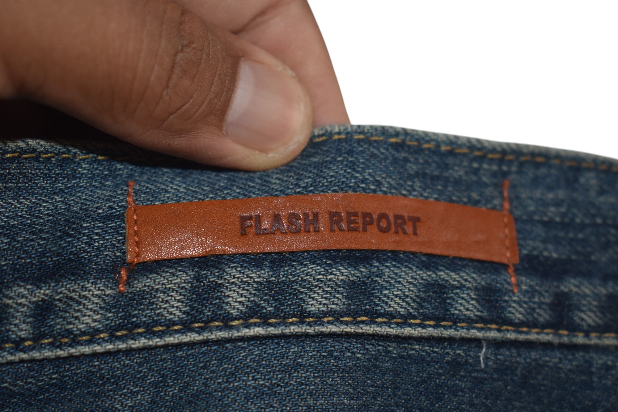 Japanese Brand × Jean × Vintage Japanese Flash Report Kapital Inspired Jeans W30 Size US 30 / EU 46 - 9 Thumbnail