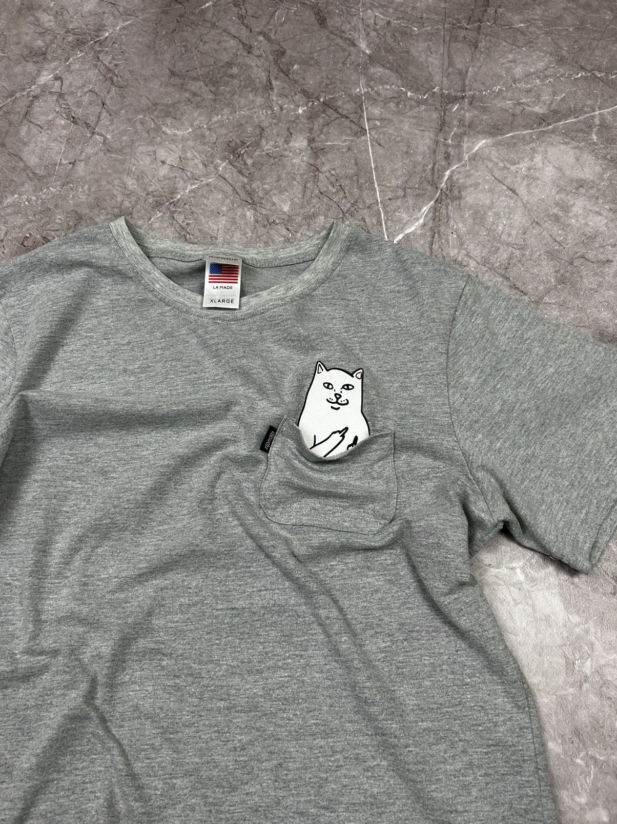 RIPNDIP Ripndip Grey T-shirts Size US L / EU 52-54 / 3 - 7 Thumbnail