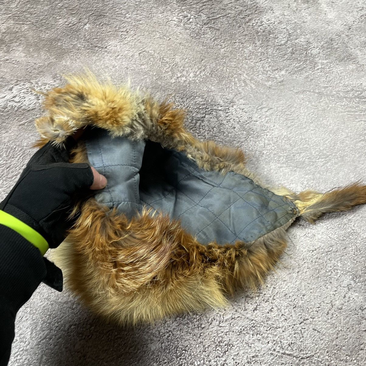 Japanese Brand Vintage 90s Alt Knitted Beanie Mohair Buymypiece furry VTg Size ONE SIZE - 5 Thumbnail